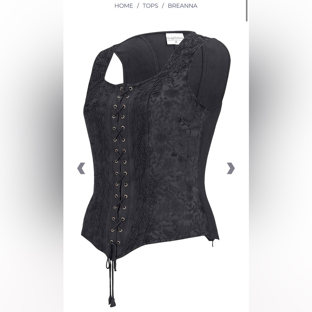 Holy Clothing Breanna Top - black Medium